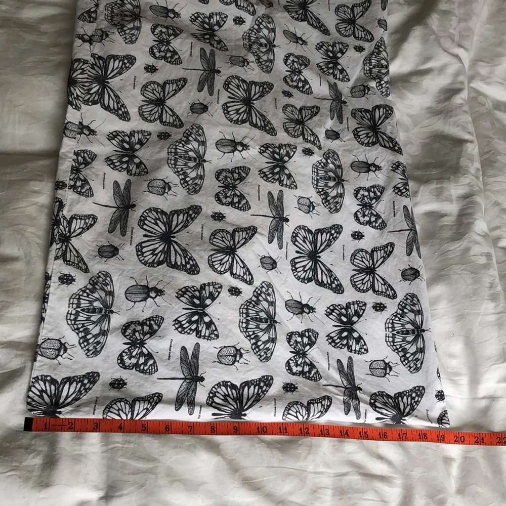 IKEA Sommarmalva Butterfly Bugs Pillowcase Sham Cotton